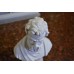 Escultura Busto Michelangelo Po Marmore 15cm Made In Italy