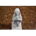 Escultura Nossa Senhora Lourdes Po Marmore 18cm Made Italy