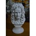Escultura Busto Sir Isaac Newton Marmore 15cm Made Italy