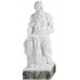 Escultura Moisés De Michelangelo Po Marmore 40cm Made Italy