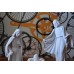 Escultura Sagrada Familia Jesus Po Marmore 18cm Made Italy