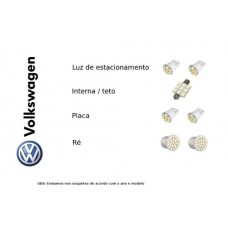 Kit Lampadas Led Volkswagen Gol G4 G5 G6 - Completo